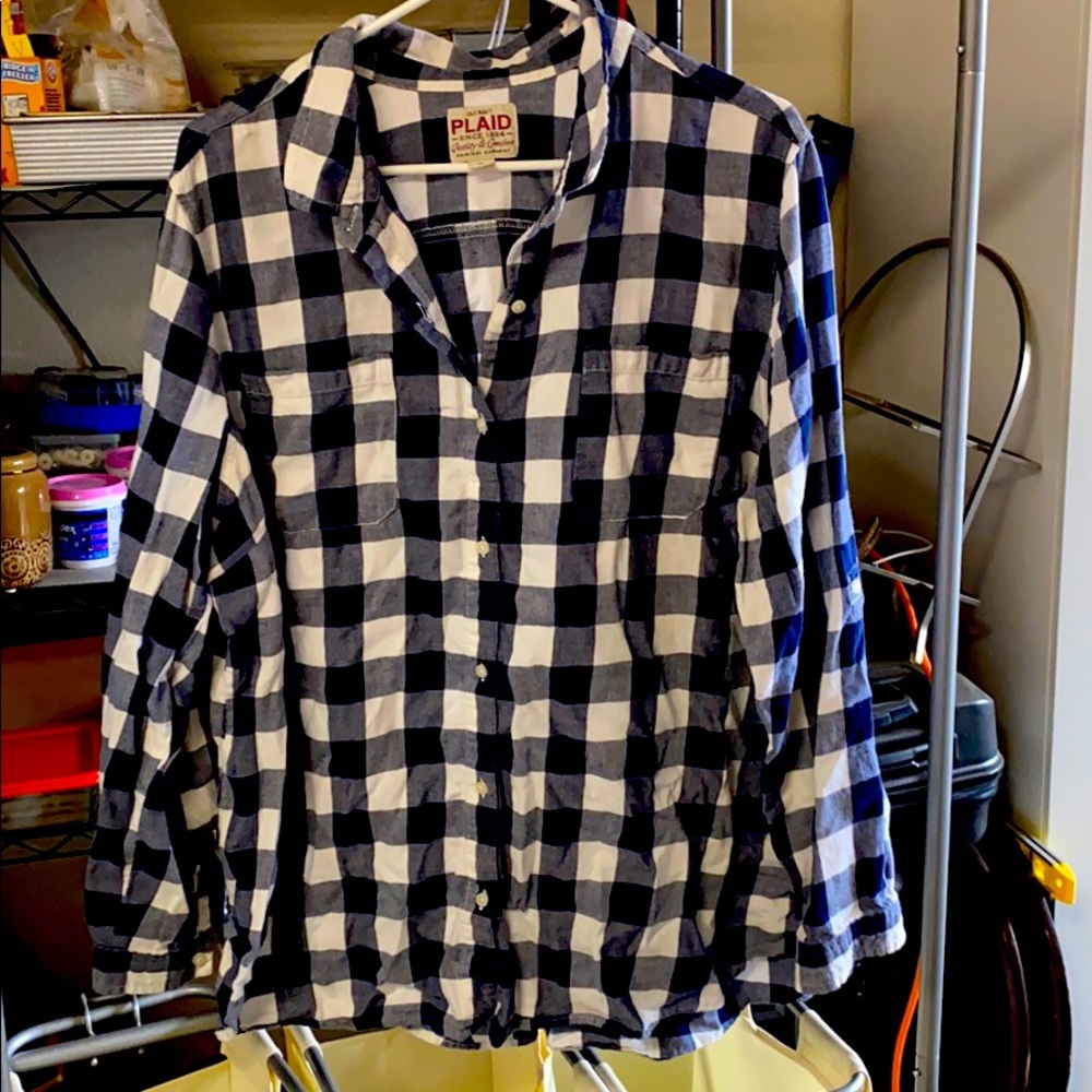 XXL Old Navy Flannel Button Down Shirt